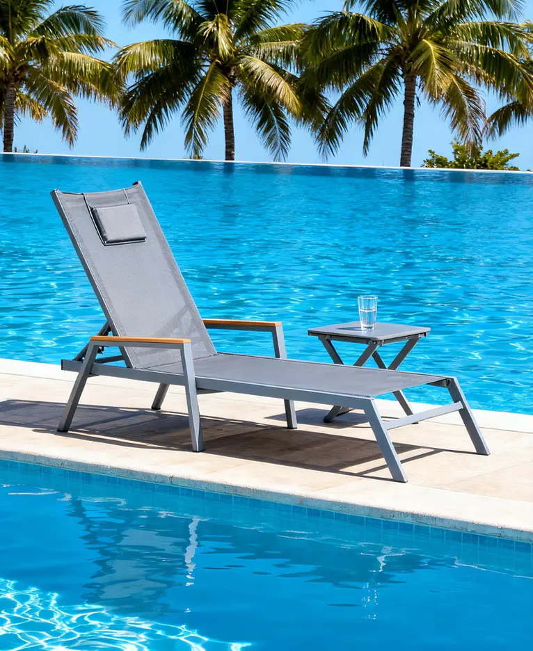 Sedie da salotto all'aperto